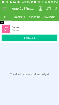 Call Recorder Automatic android App screenshot 2